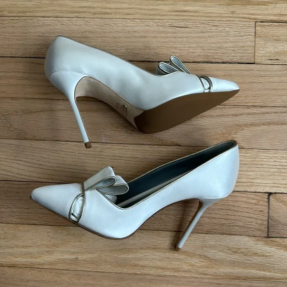 Sarah Flint Perfect Nina 100 (White Satin) - Picture 4 of 8